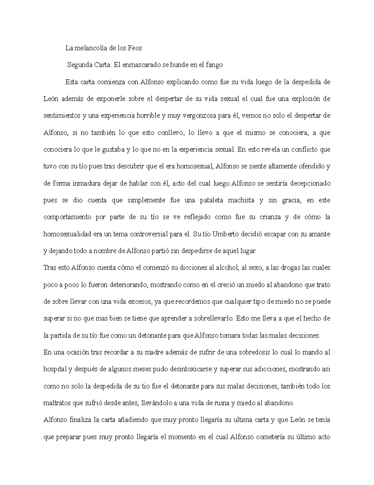 la-melancolia-de-los-feos-carta-2-la-melancol-a-de-los-feos-segunda