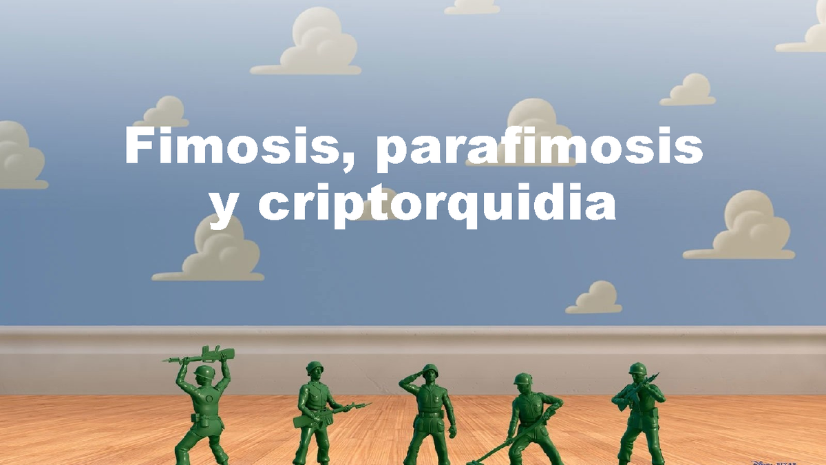 Fimosis, parafimosis y criptorquidia - Fimosis, parafimosis y criptorquidia  Fimosis Imposibilidad de - Studocu