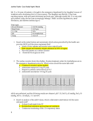 Shock worksheet - Link to OneNote: 1drv/u/s ...