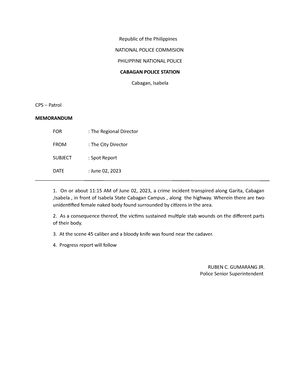 Affidavit-OF- Confirmation - REPUBLIC OF THE PHILIPPINES ) ) s ...