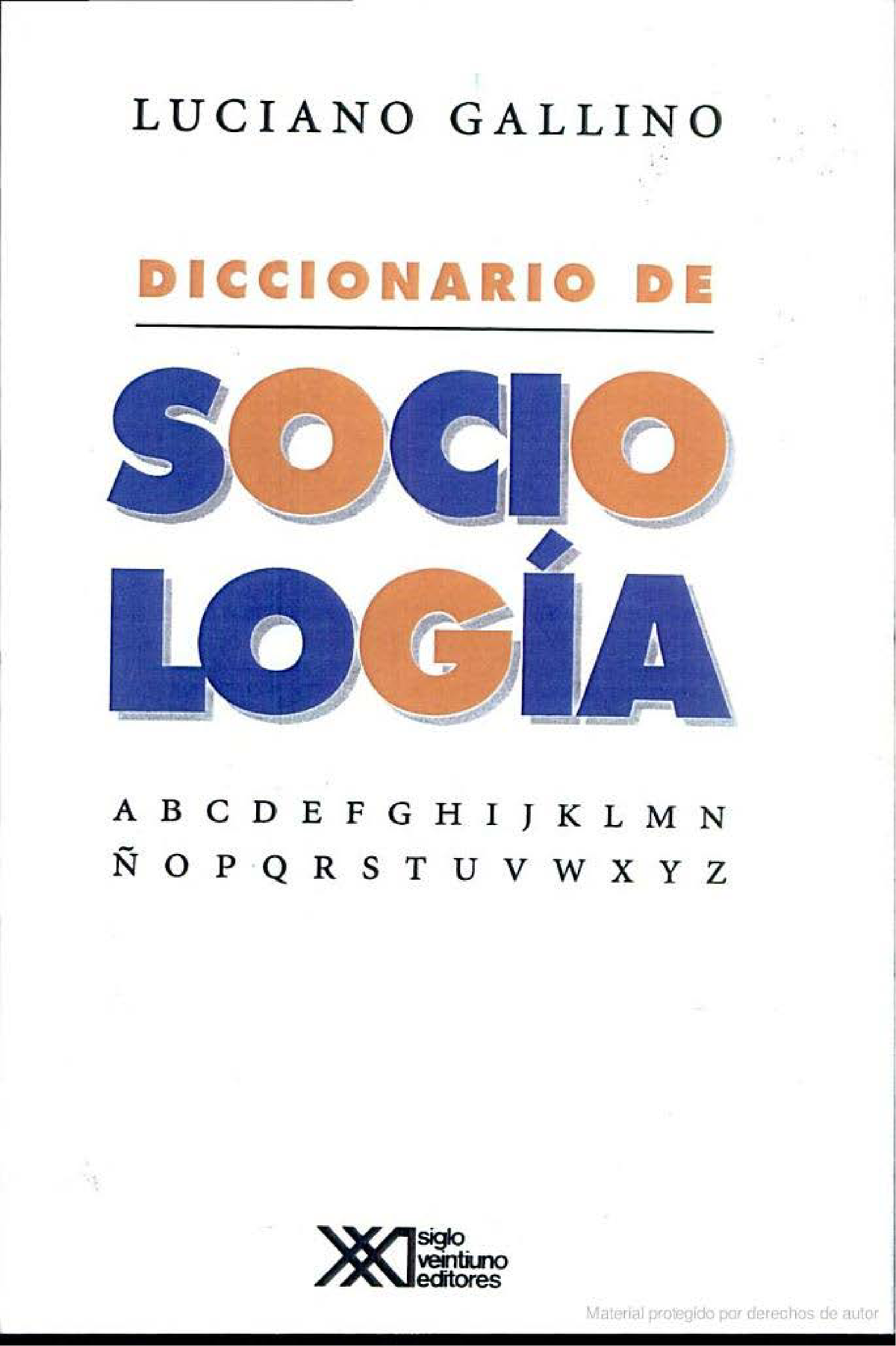 Diccionario De Sociologia (Gallino Luciano) (z-lib - Antropología ...