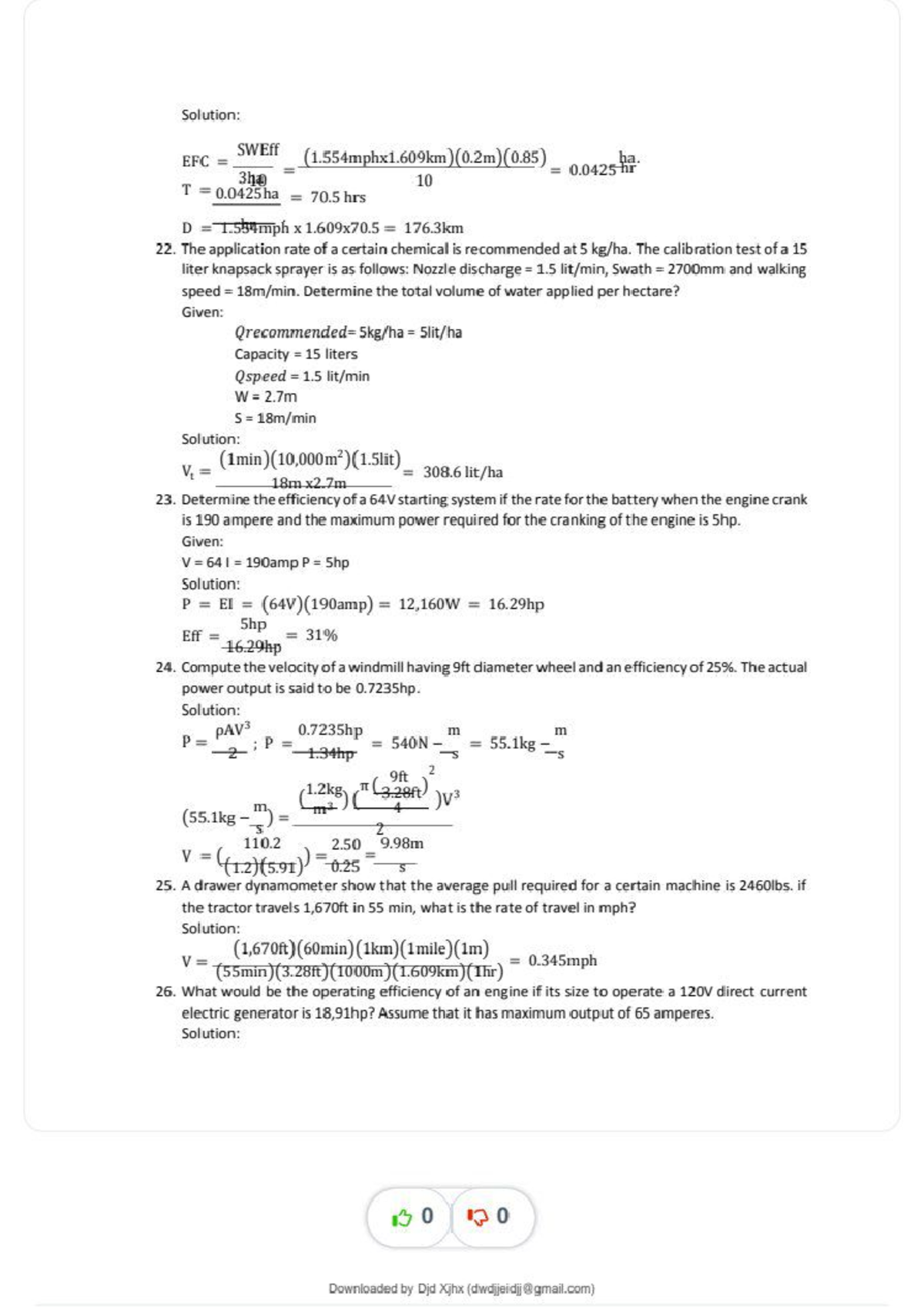 MATH877 5 - Shhs - Solution: 10 D 1 X 1.609x70 176 22. The application ...