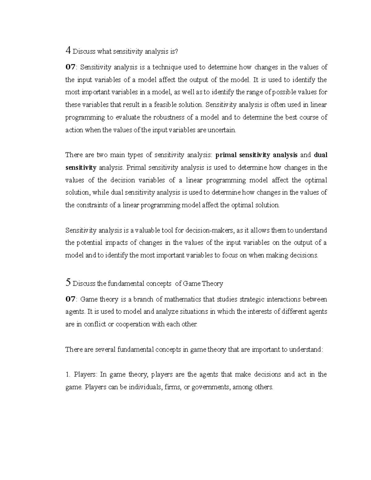 4 5 6 - this assignment will help like operation research - 4 Discuss ...