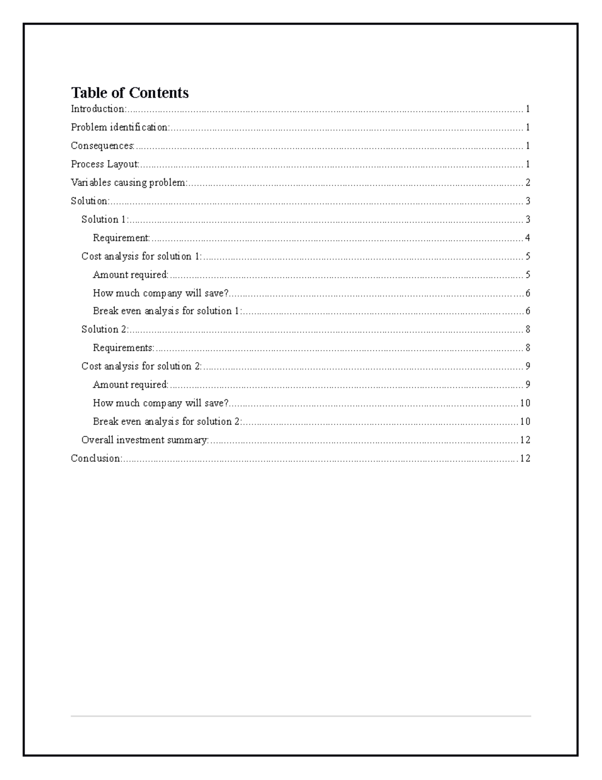 Tooth paste case study - Table of Contents - Studocu