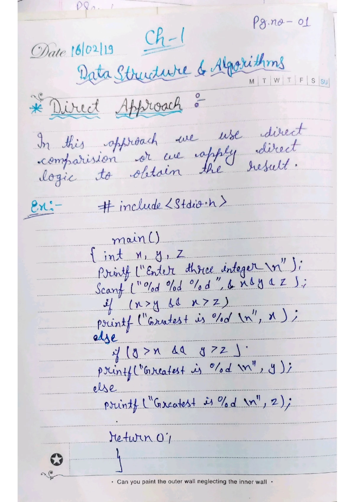 Dsa ch 4-6 - Its hand written notes which will help a student for their ...