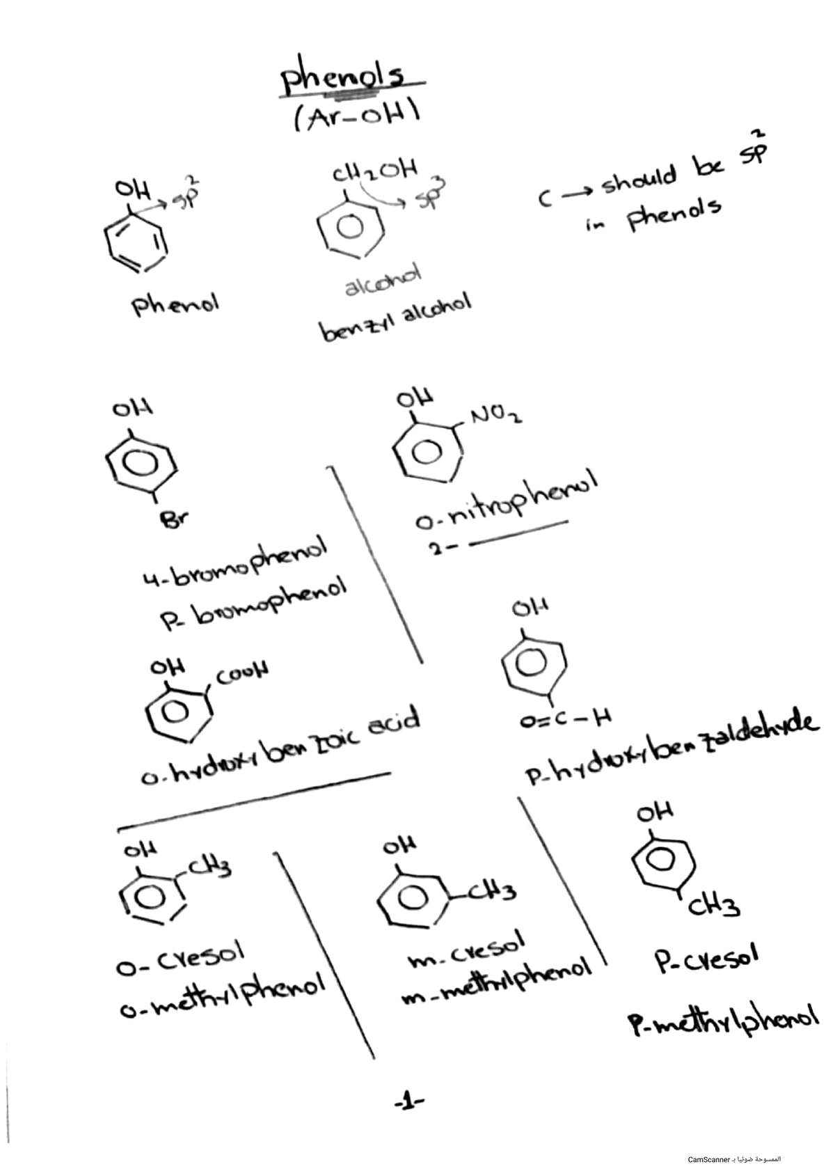 Phenol Organic chemistry Studocu