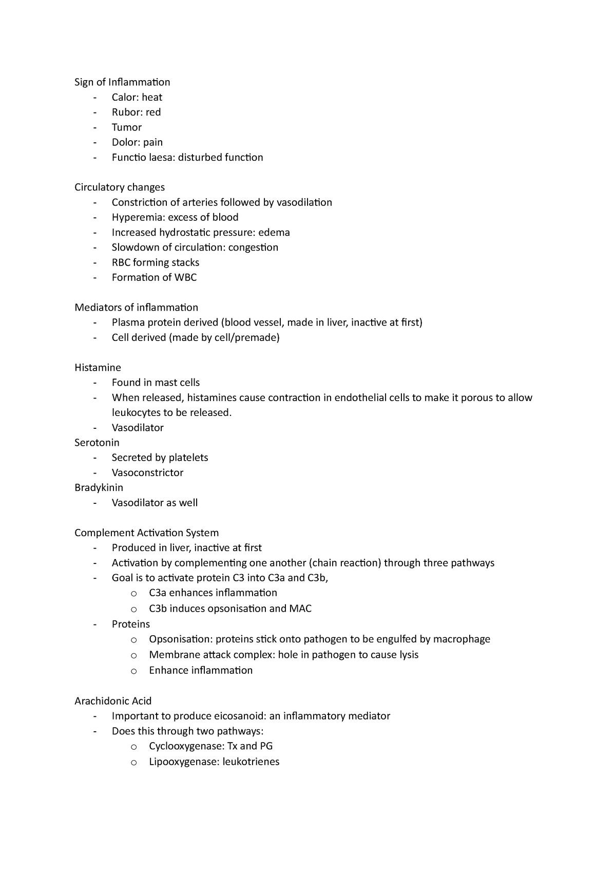 2-Inflammation - Geoff currie - Sign of Inflammation - Calor: heat ...