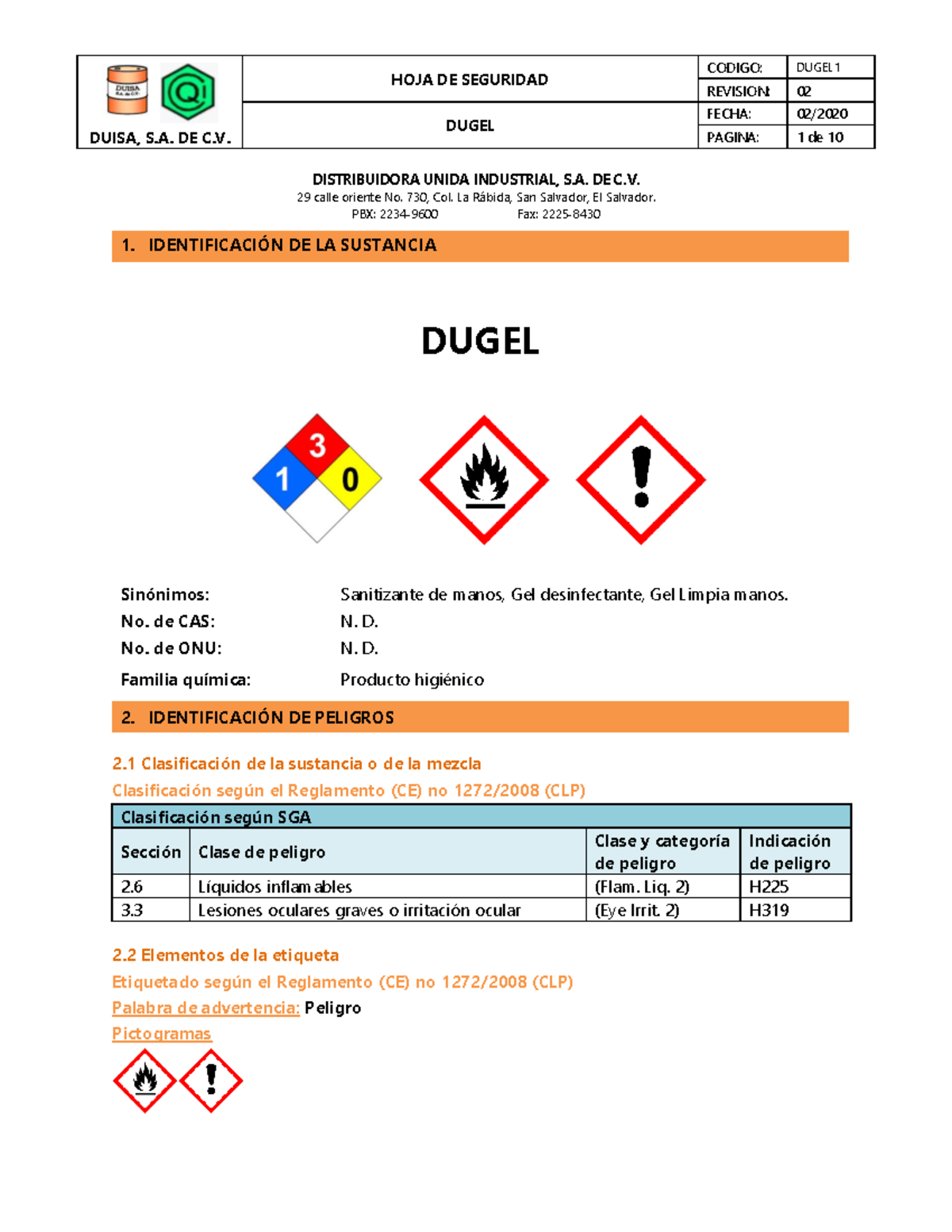 Dugel Rev - OKkuhkjhkjhkjhkjhkjhkjhkjhkjhkjhkjhkjh - DUISA, S. DE C ...