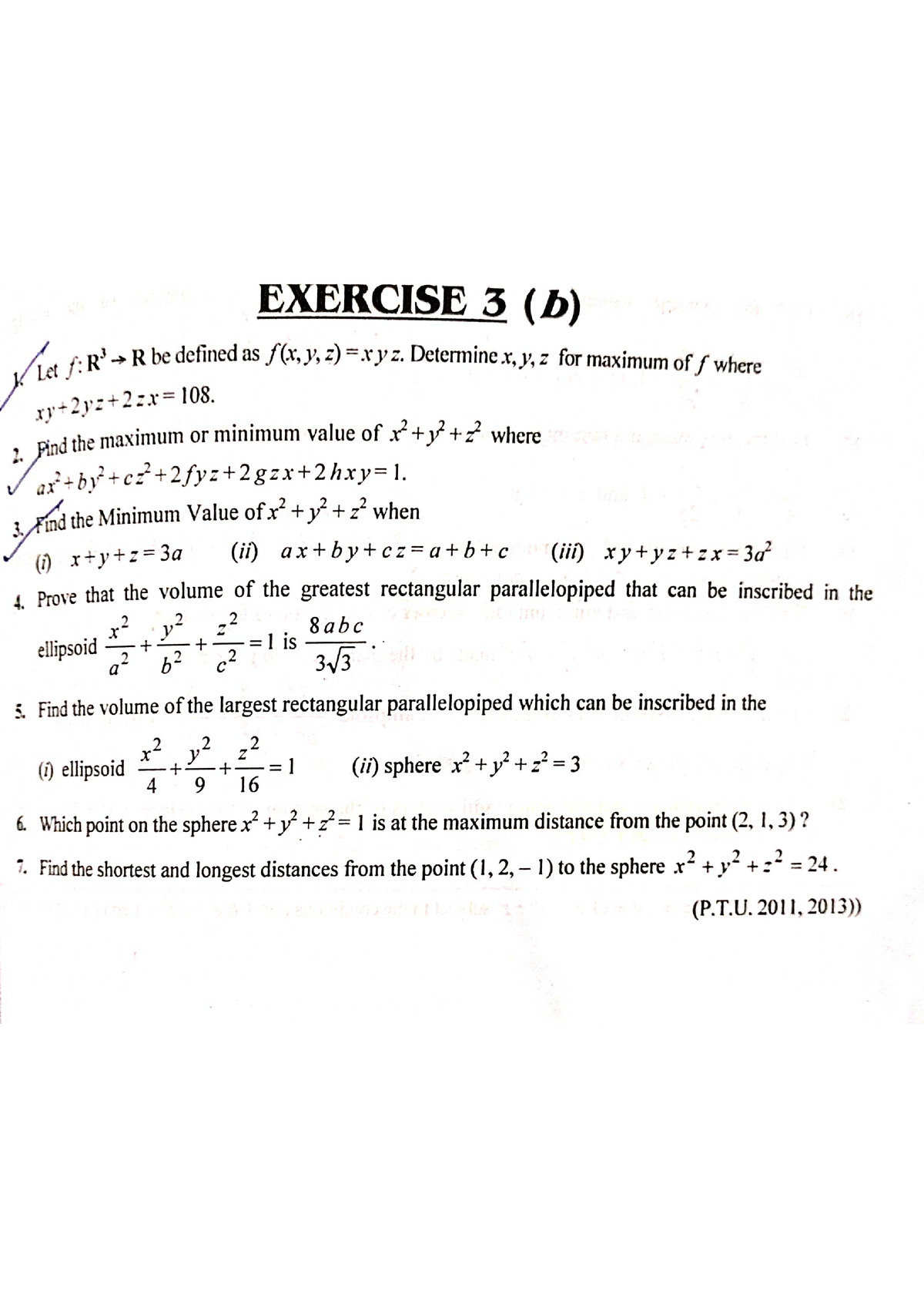 Lagrange's Method - Good Notes - Computer Science Engneering - Studocu