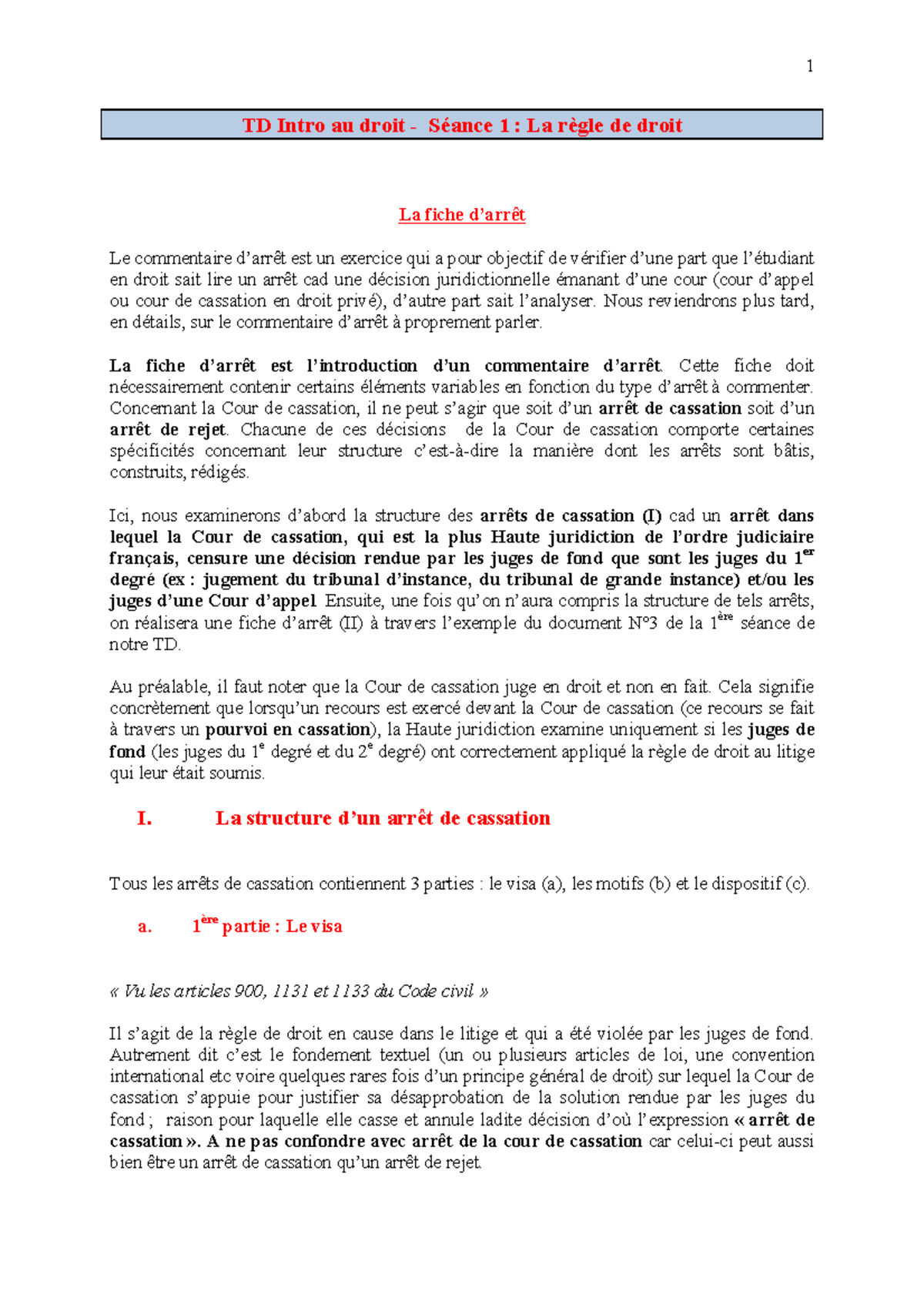 Introduction Historique Au Droit L1 Fiches Pdf