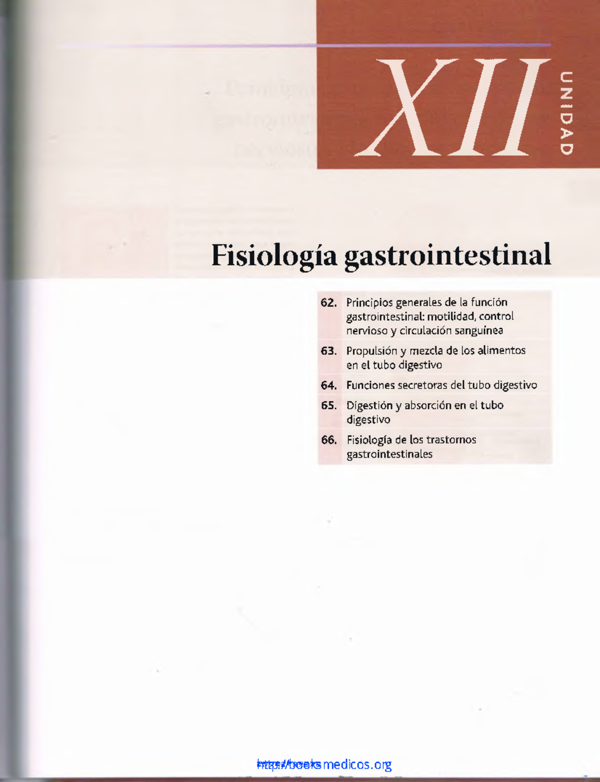 Fisiolog Digestiva Guyton Hall Fisiolog A Gastrointestinal Principios Generales De La