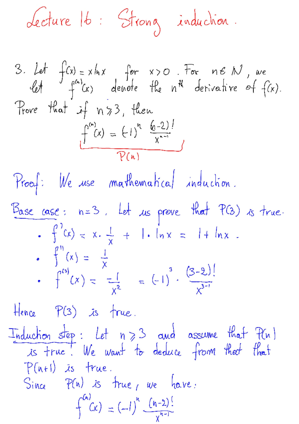Lecture 16 strong induction - stat 302 - Studocu