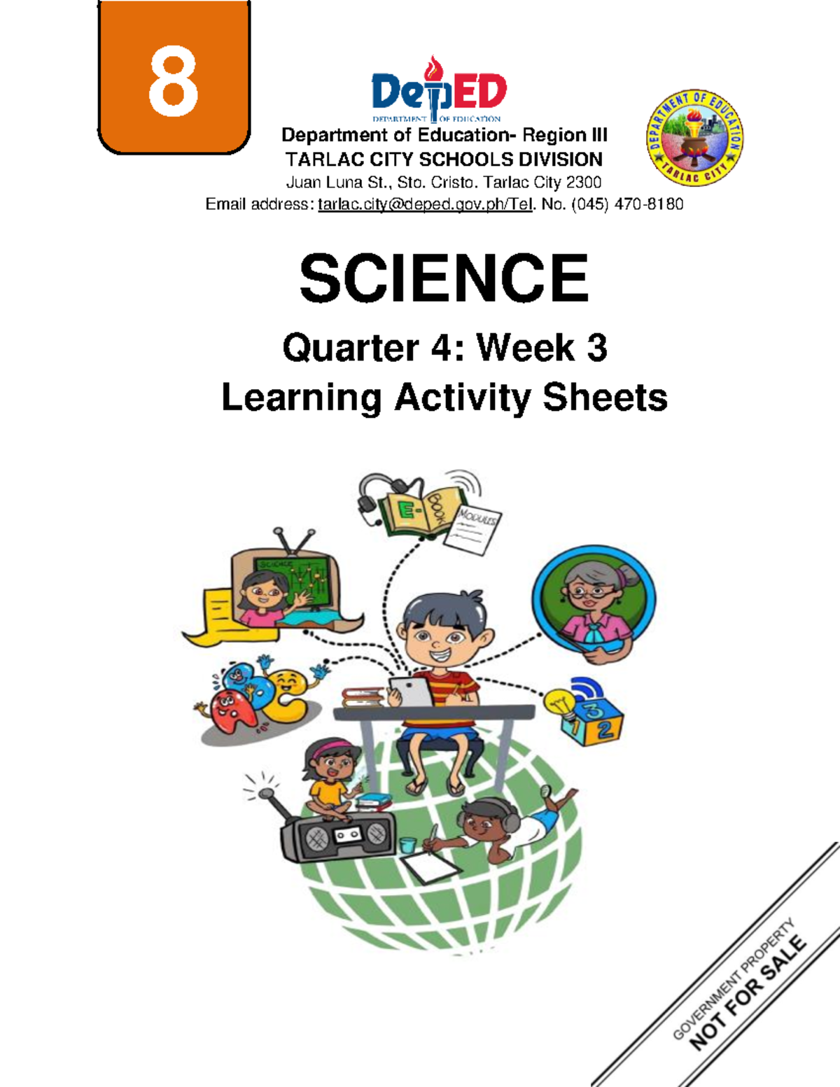 Week3Q4 LAS Science 8 finalcopy-1 - Department of Education- Region III ...