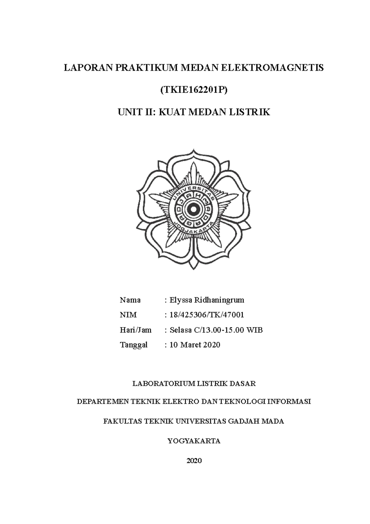 Kumpulan Cover Praktikum LAPORAN PRAKTIKUM MEDAN ELEKTROMAGNETIS   Thumb 1200 1698 