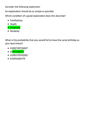 Phil1005 Unit 3 Practice Milestone - A.) ¬ B.) → C.) ∨ D.) ∧ Practice ...