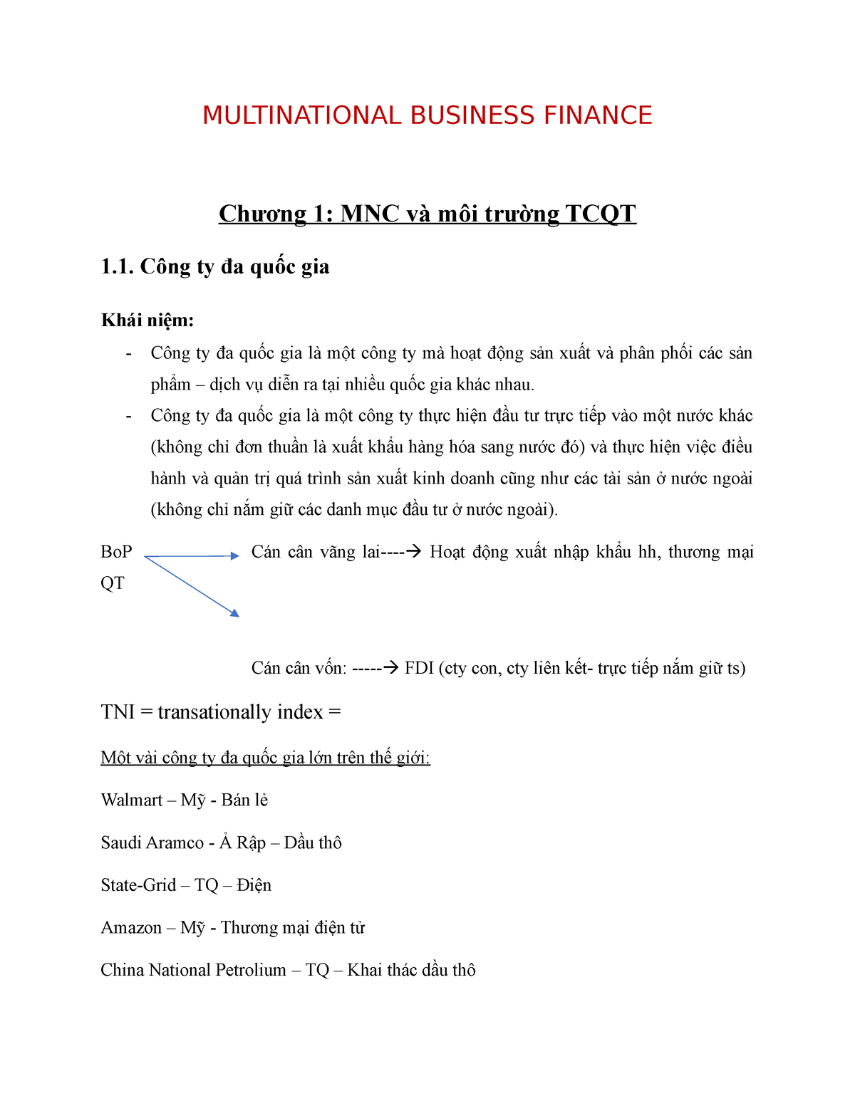 Multinational Business Finance - MULTINATIONAL BUSINESS FINANCE Chương ...