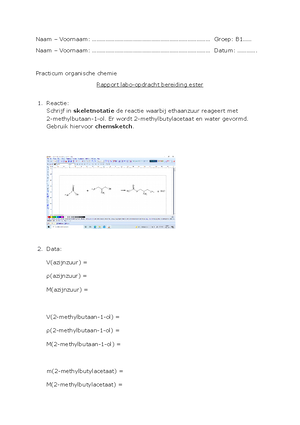 Oefeningen naamgeving deel 2 2022 - Welke monofunctionele verbindingen ...