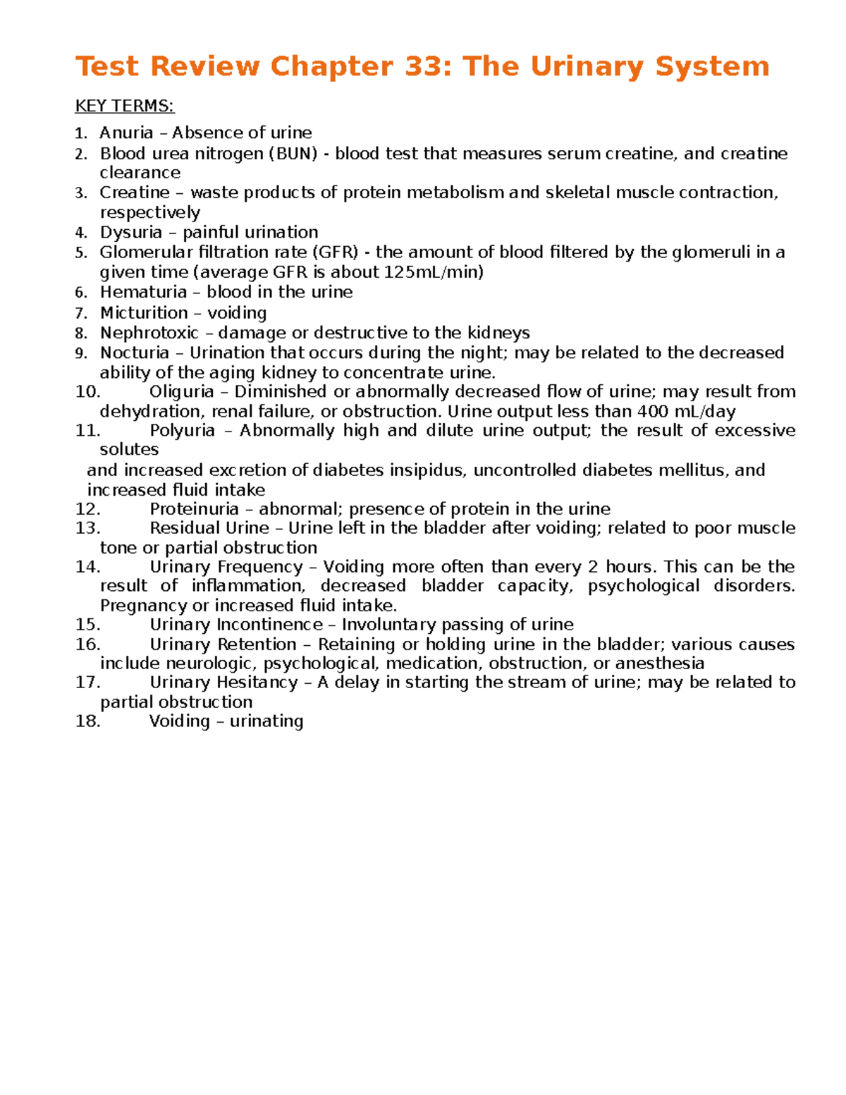 test-review-chapter-33-the-urinary-system-test-review-chapter-33-the