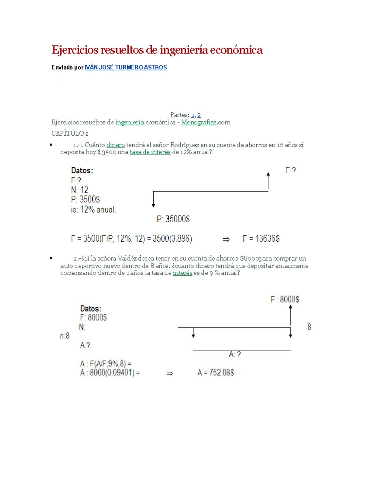 Ejercicios Resueltos De Ingeniería Económica Aaa - Ejercicios Resueltos ...