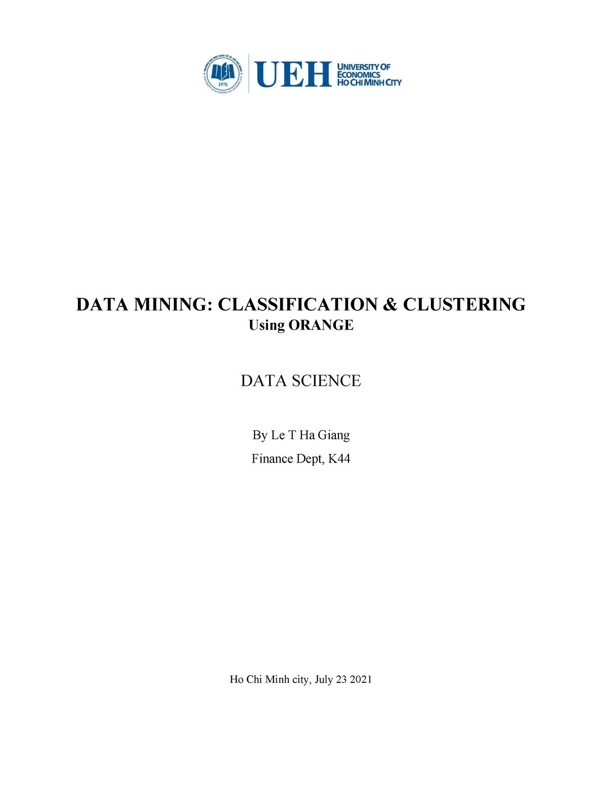 data mining bachelor thesis