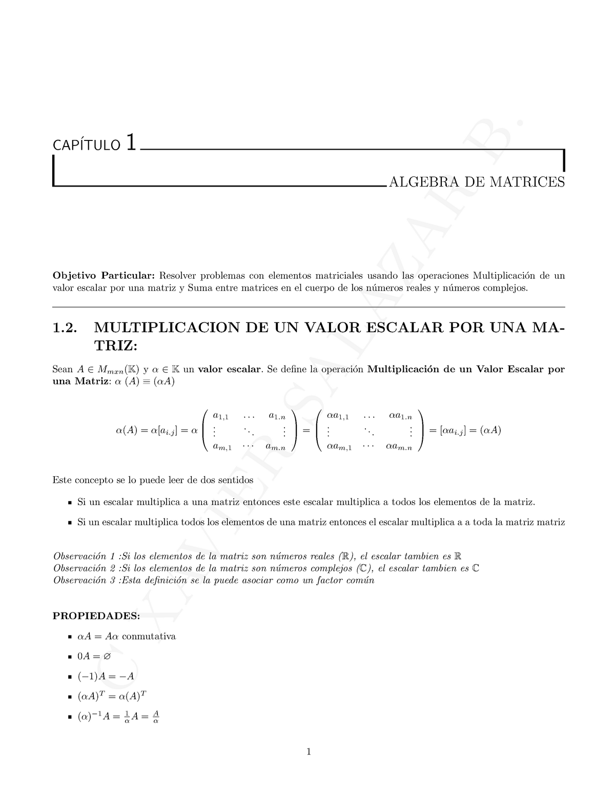 Álgebra Lineal Con Aplicaciones En Ingeniería - C XAVIER SALAZAR B. CAP ...