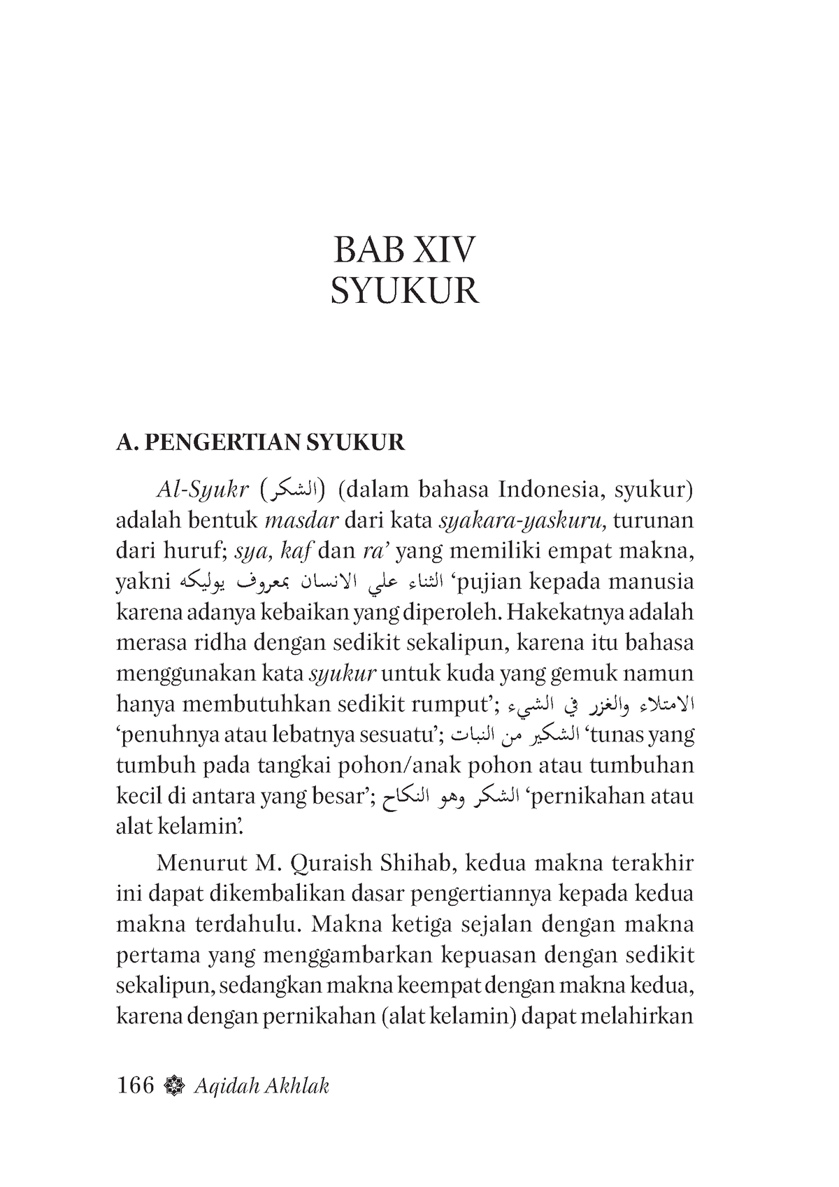 Aqidah 90 Dasar Dasar Fiqih Madzhab Imam Syafii 166 Aqidah Akhlak