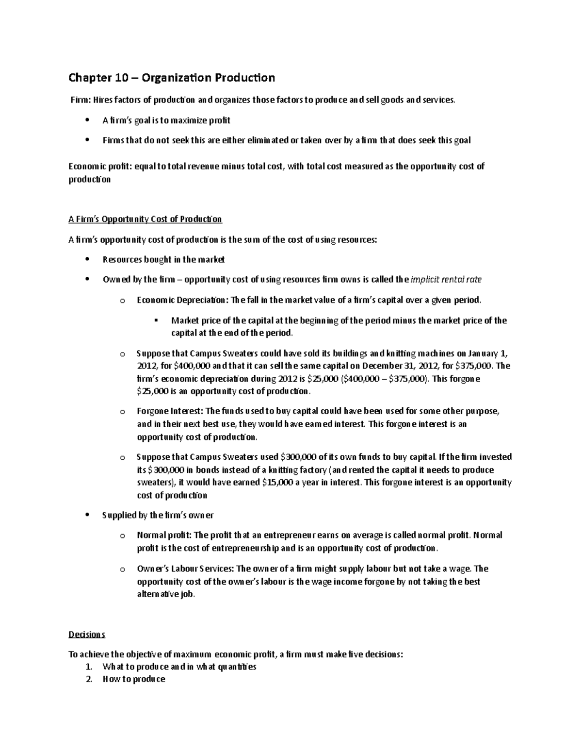 Chapter 10 - Mohammad Iftekher Hossain - Chapter 10 – Organization ...