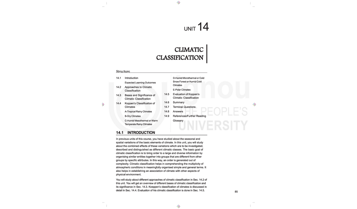 Unit14 - Environmental Studies - SAQSAQSAQSAQSAQ - Studocu