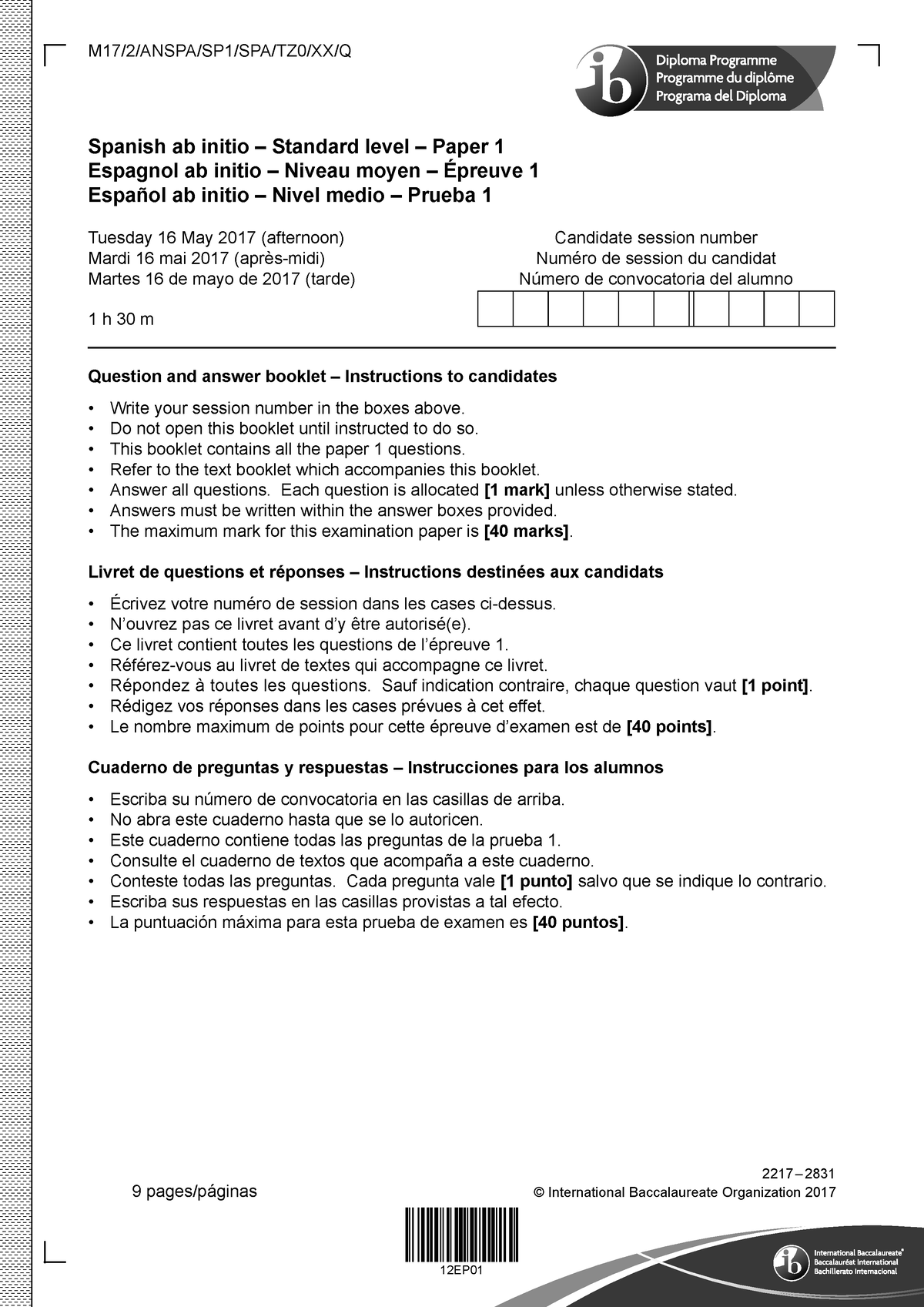 spanish-ab-initio-paper-1-question-booklet-sl-spanish-1-h-30-m