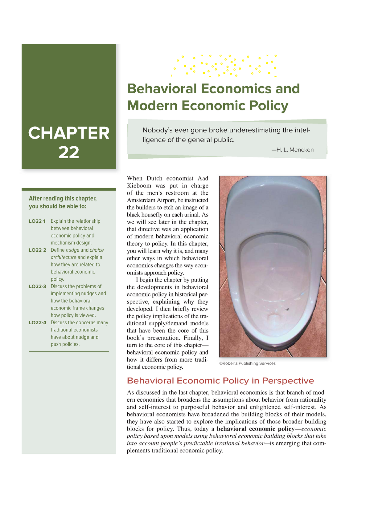 Chapter 22.0 - Behavioral Economics And Modern Economic Policy - When ...