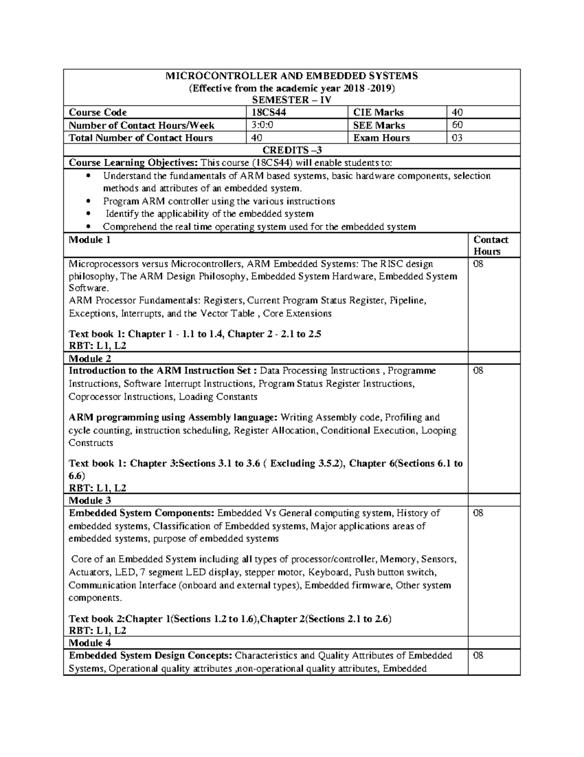 18CS44 MES Module 1 Ppt - MICROCONTROLLER AND EMBEDDED SYSTEMS ...