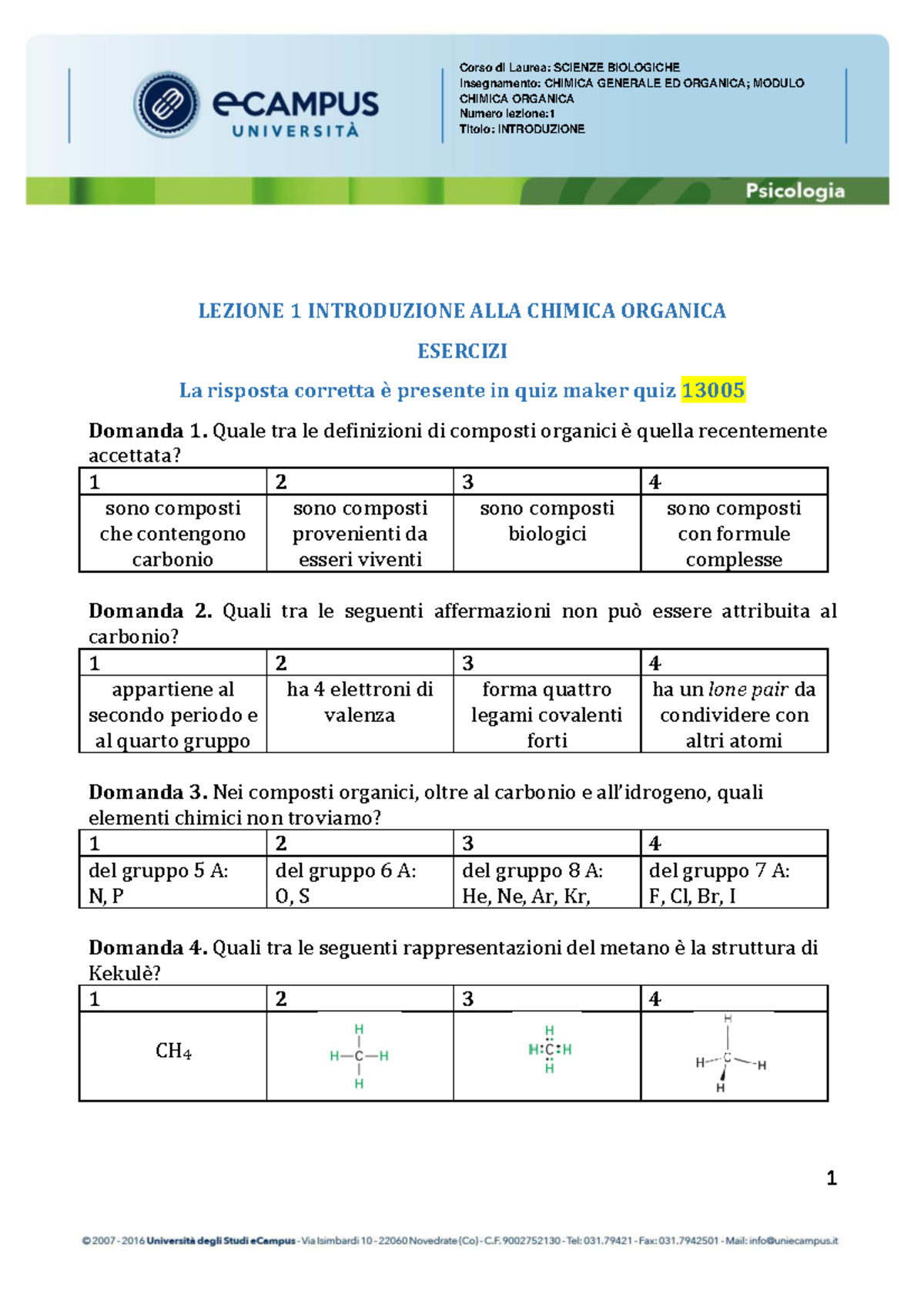 SCBI18 2572a 0131 - Appunti - 1 Corso Di Laurea: SCIENZE BIOLOGICHE ...