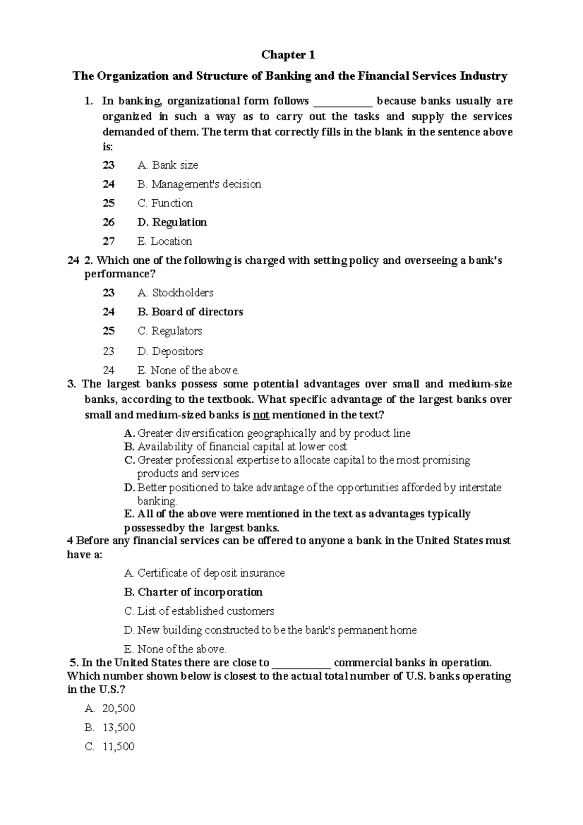 Midterm NHTM 2 Test bank Chapter 1 The Organization and Structure of