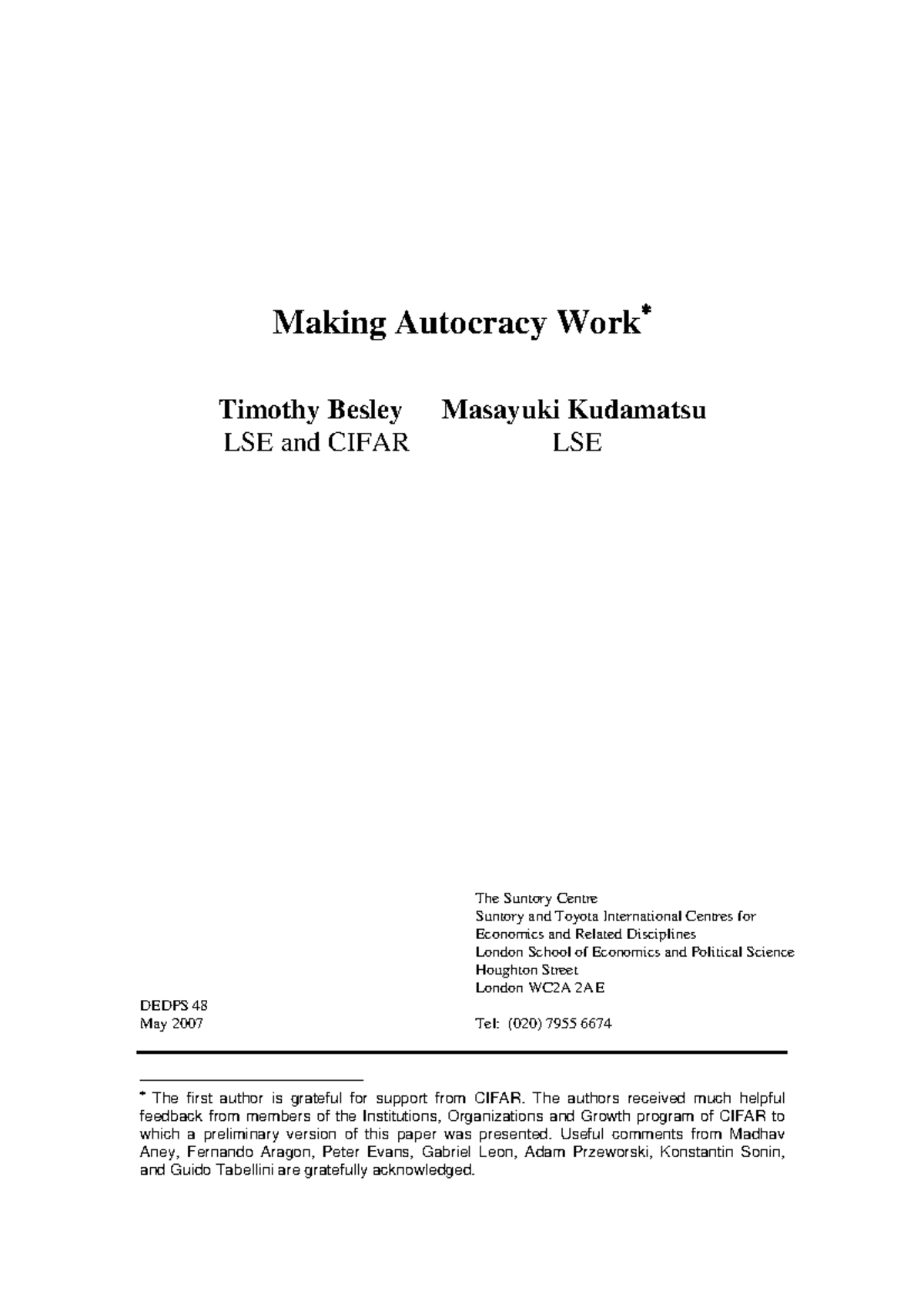 making-autocracy-work-of-university-of-oxford-making-autocracy-work