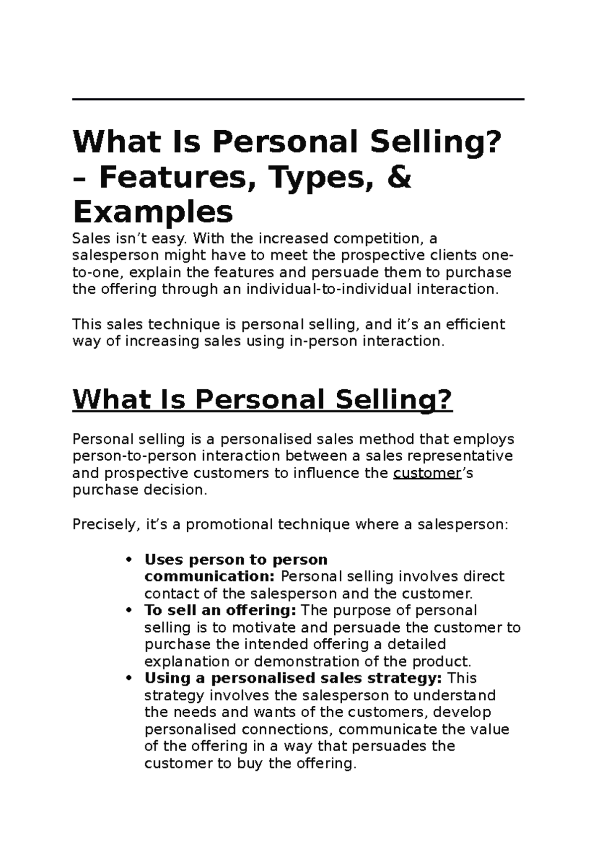 personal-selling-important-what-is-personal-selling-features