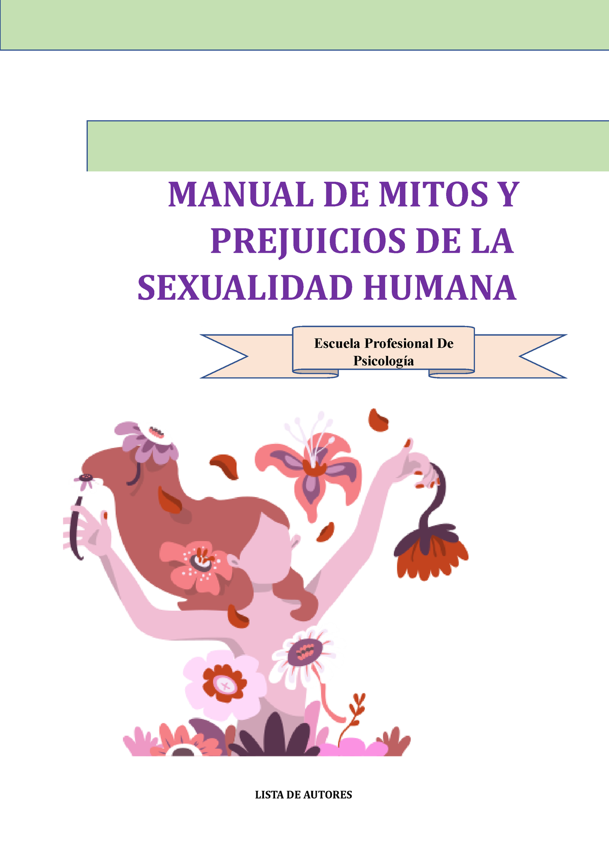 Manual De Mitos Y Prejuicios De La Sexualidad Humana Manual De Mitos Y Prejuicios De La 1690