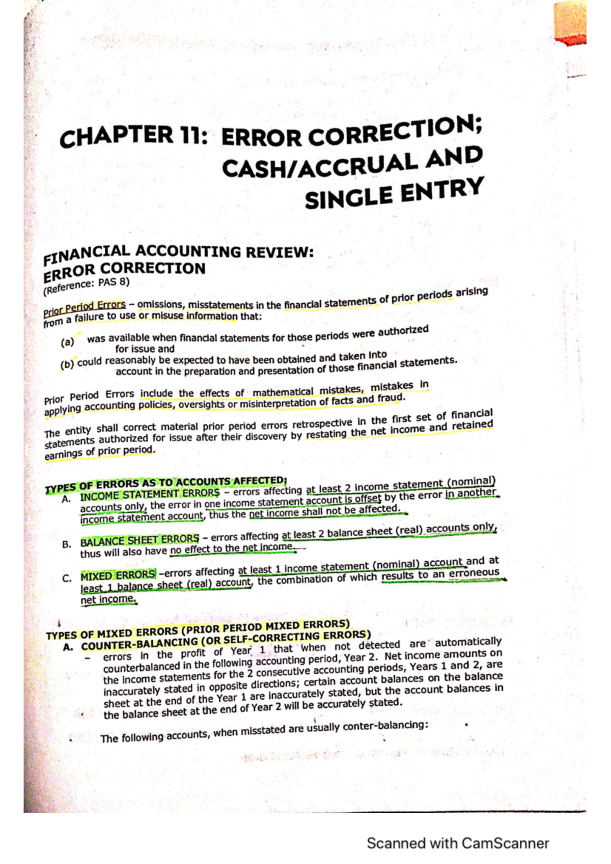 Chapter 11 aud prac - Lecture notes - Government Accounting - Studocu