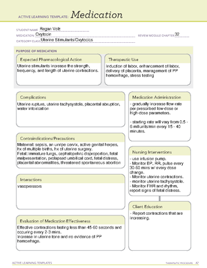 ATI Remediation Rupture of Membranes - ACTIVE LEARNING TEMPLATES ...