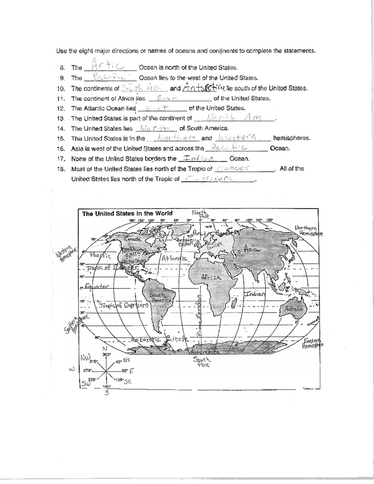 Quiz 8 review guide Geography US in the World - Society and Culture ...