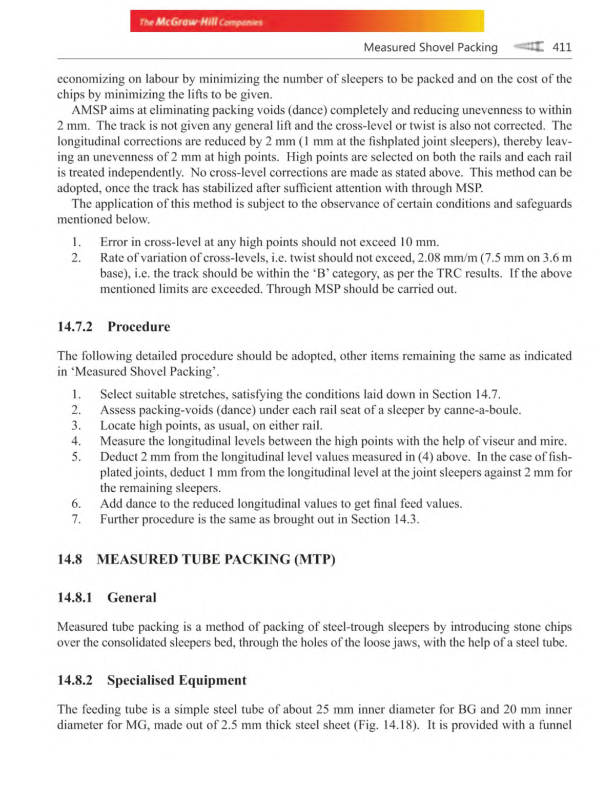 Railway Track Engineering ( PDFDrive )73 I Measured Shovel Packing
