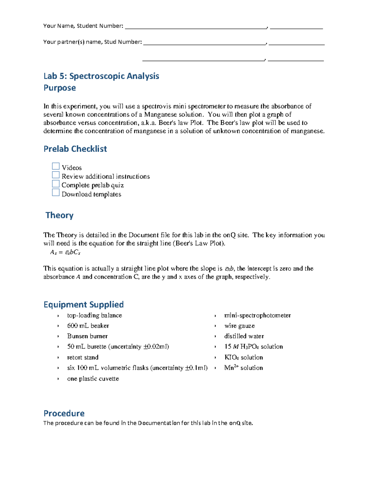 Lab 5 template 2022 - LAB assigment - Your Name, Student Number: - Studocu