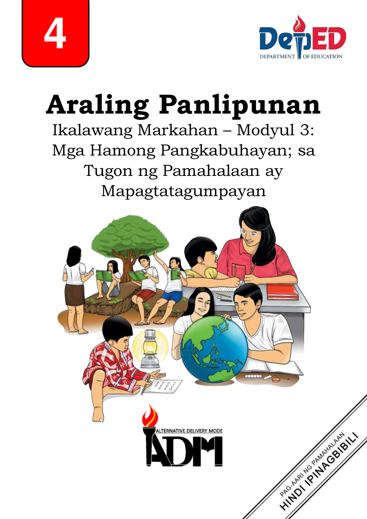 Ap4 Q2 Mod3 Mga Hamong Pangkabuhayan Sa Araling Panlipunan Ikalawang Markahan Modyul 3 Mga 7589