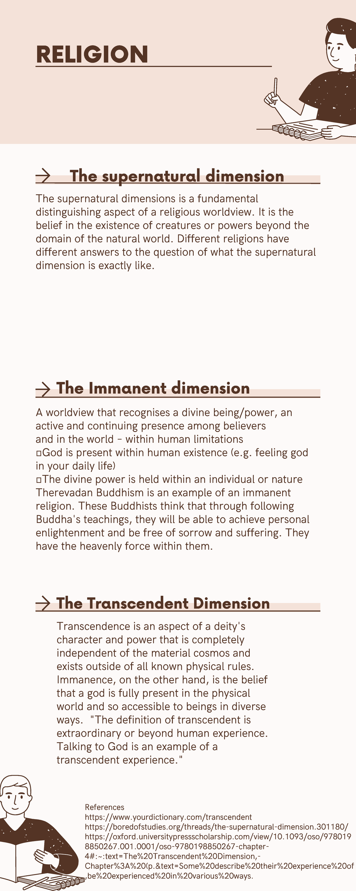 Religion - RELIGION References yourdictionary/transcendent - Studocu