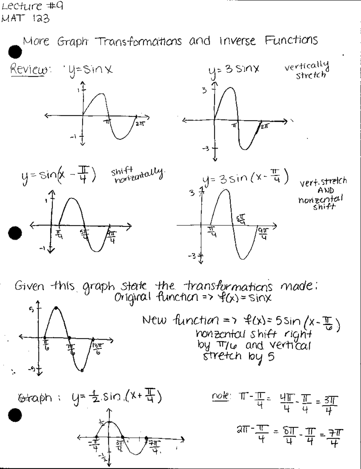 2015 0923 MAT123 L09 notes - MAT 211 - Studocu