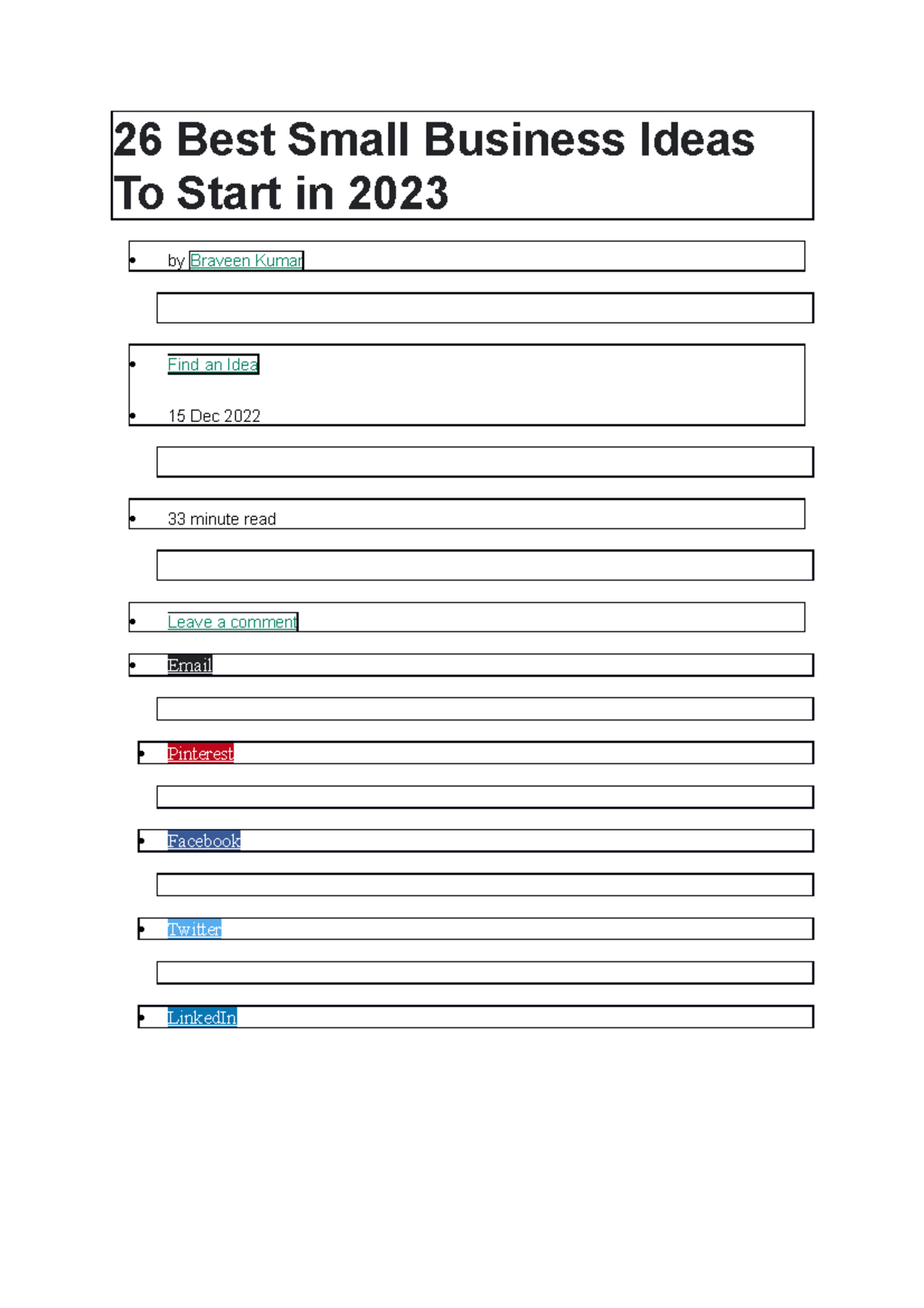 26 Best Small Business Ideas To Start in 2023 - Let’s get you past the ...