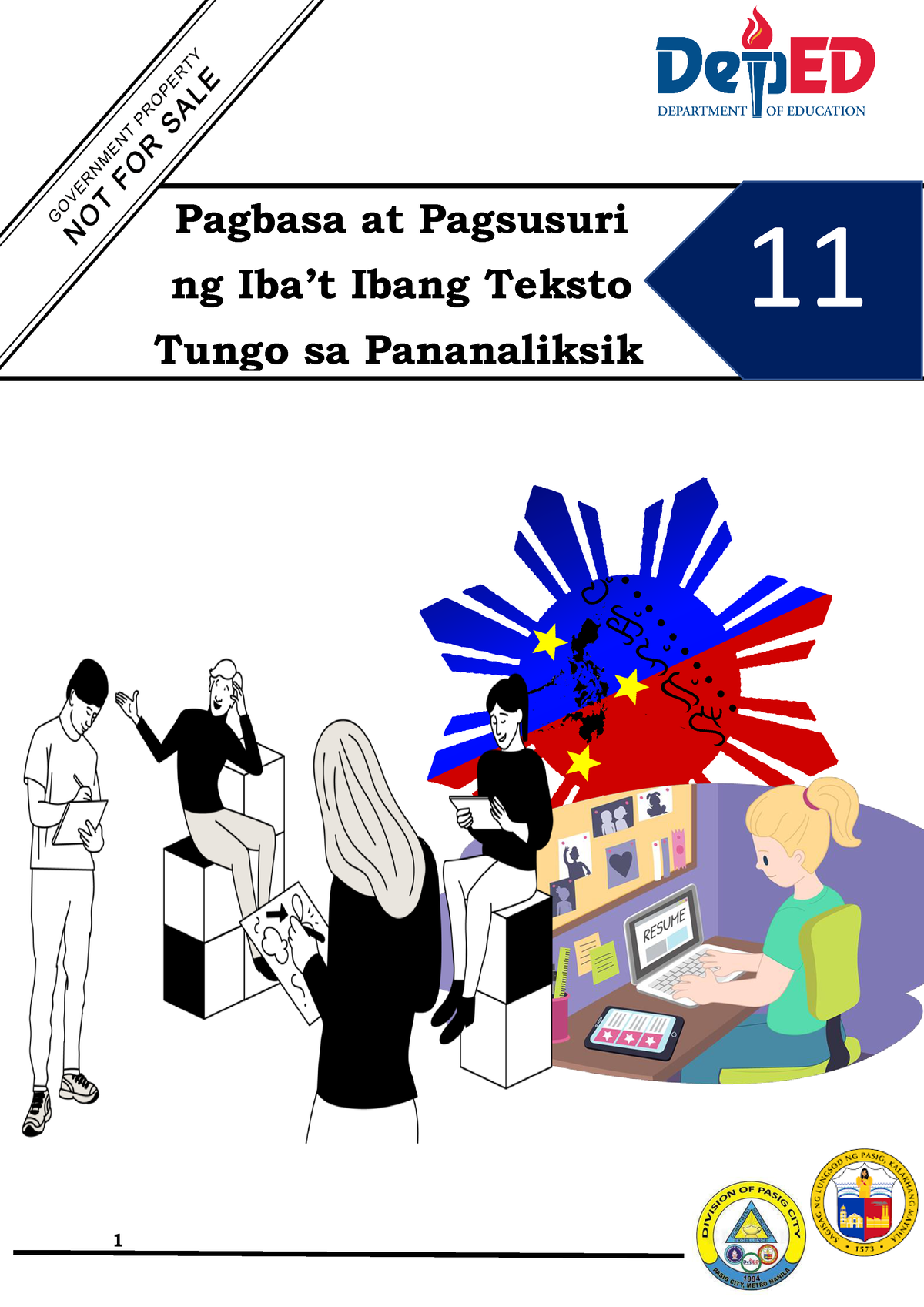 Fil11 Q3 M3 Pagbasa This Is A Module From Grade 11 Subject Of Pagbasa At Pagsusuri Ng Ibat 3214