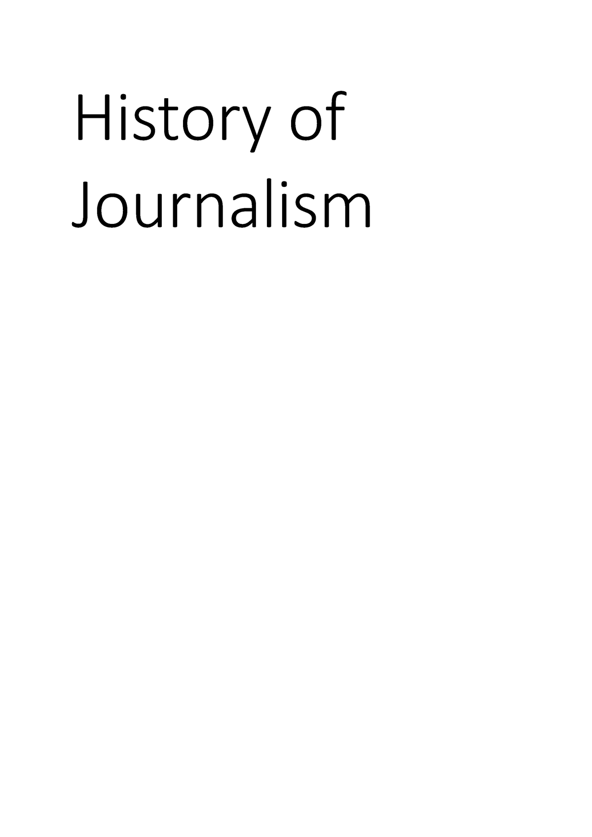 history-of-journalism-a-history-of-journalism-his-fact-about