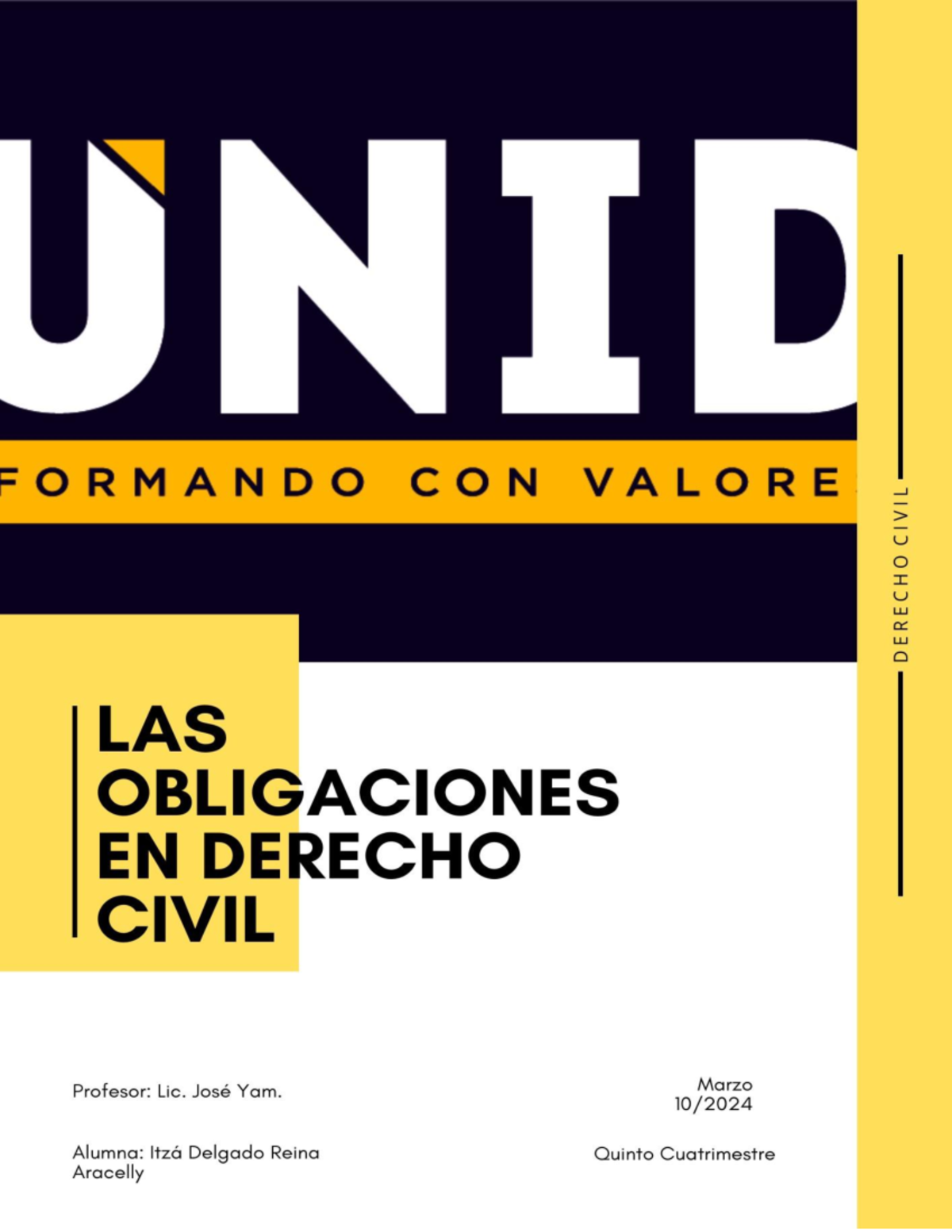 Obligaciones en derecho Civil - CONTENIDO 1. COMPONENTES BÁSICOS DE LAS ...