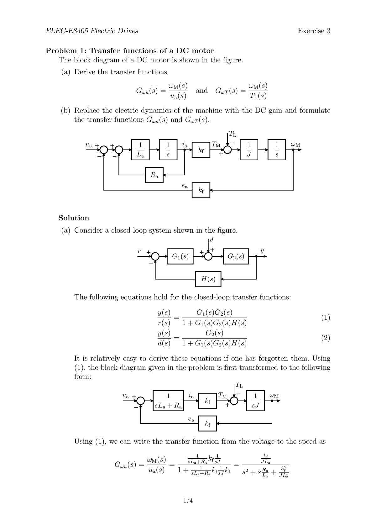 solutions-3-afa-problem-1-transfer-functions-of-a-dc-motor-the