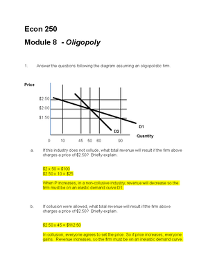 Formula Sheet For Microeconomics To Calculate Problems Econ Sait Polytechnic Studocu